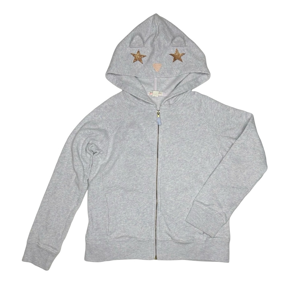 Crewcuts Kitty Cat Hood Zip Hoodie